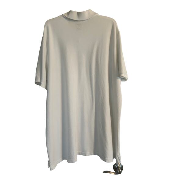 VGUC The Foundry Men's White Collared Short Sleeve Shirt Size 3XL - Picture 2 of 4